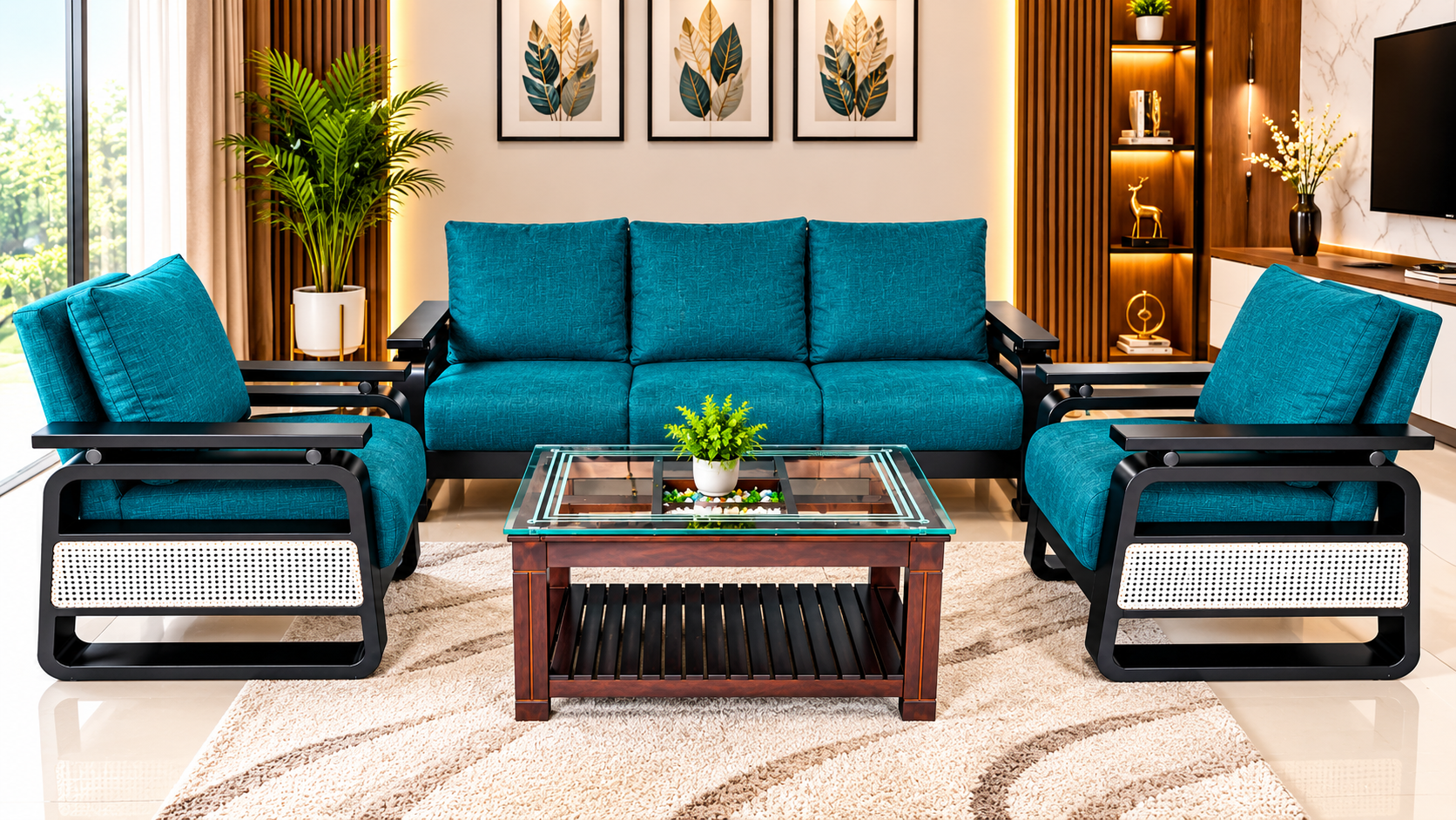 MUSTANG SOFA SET