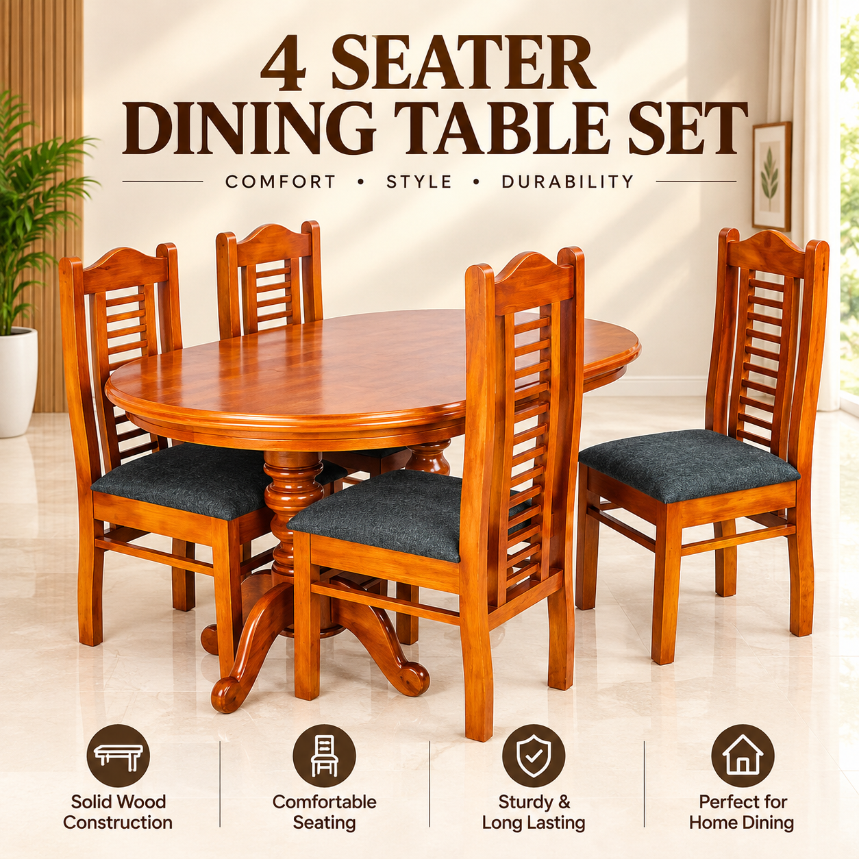 OVEL DINING TABLE