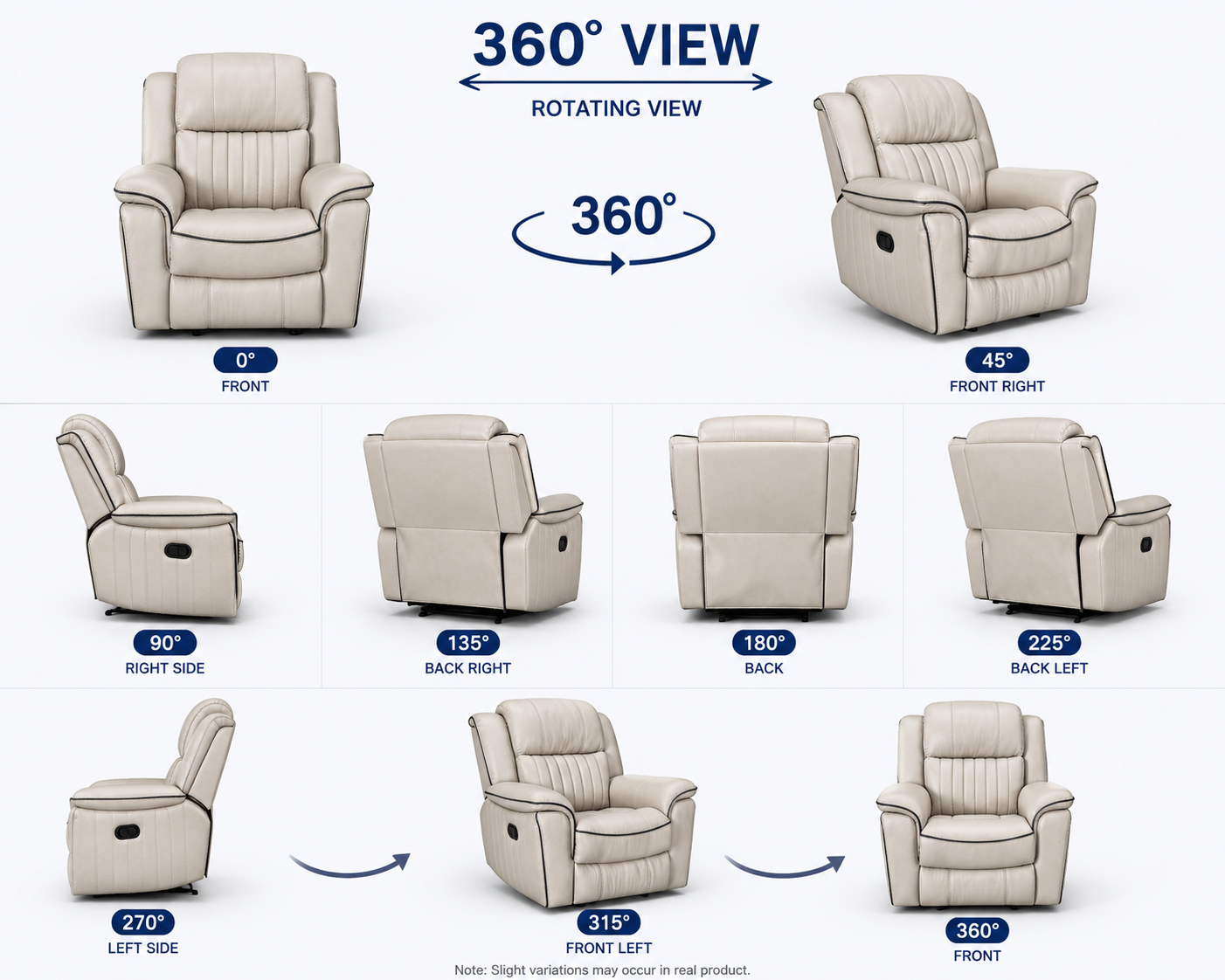 SINGLE RECLINER gallery image